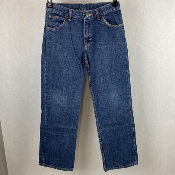 Wrangler Denim Jeans Size 14 Adjustable Waist - Picture 1 of 9